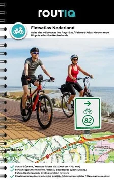 Alleen Vandaag ROUTIQ FIETSATLAS NEDERLAND 4-TALIG
