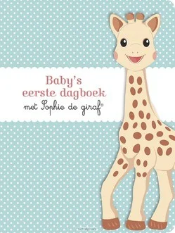 BABY'S EERSTE DAGBOEK MET SOPHIE GIRAF Dagaanbieding