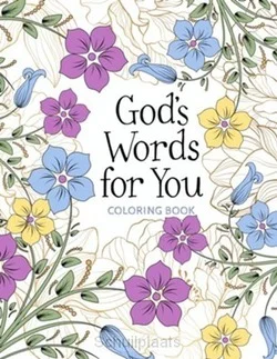 Goedkoop GOD''S WORDS FOR YOU: COLORING BOOK