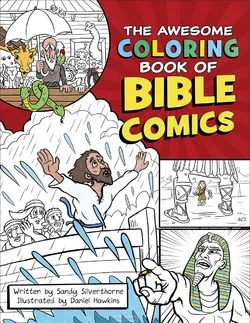 AWESOME COLORING BOOK OF BIBLE COMICS Populair