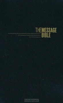 Gratis Retour MESSAGE GIFT & AWARD BIBLE BLACK LEATHER