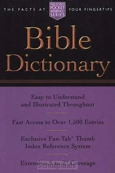 POCKET BIBLE DICTIONAY Express Levering