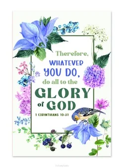 Goedkoop NOTEBOOK PAD GLORY OF GOD