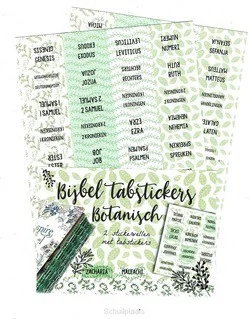 Flitsaanbieding BIJBEL TABSTICKERS BOTANISCH
