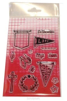 CLEARSTAMPS BIBLEJOURN ALFABET (BANNER) Rechtstreeks Van De Fabrikant