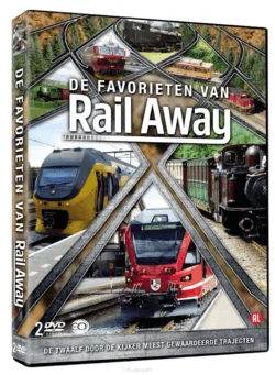 DVD DE FAVORIETEN VAN RAIL AWAY (2DVD) Bestseller