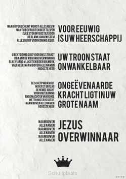 Shop Nu JEZUS OVERWINNAAR