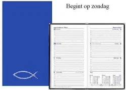 ZAKAGENDA ICHTHUS 2024 ZWART OF BLAUW Bestel Nu