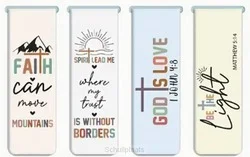 Koop Online MAGNETIC BOOKMARKS (4) GOD IS LOVE