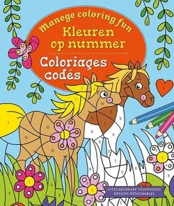 MANEGE COLORING FUN - KLEUREN OP NUMMER Shop Nu