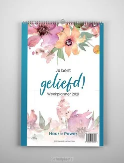 Weekendaanbieding WEEKPLANNER 2021 JE BENT GELIEFD
