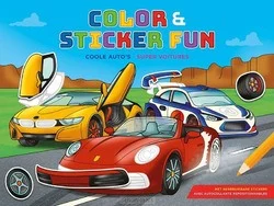 Gratis Retour COLOR & STICKER FUN - COOLE AUTO'S / COL
