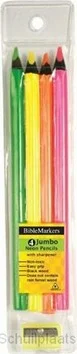 Hete Deal 4 BIBLE MARKERS WITH SHARPENER