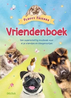FLUFFY FRIENDS VRIENDENBOEK Nu Kopen