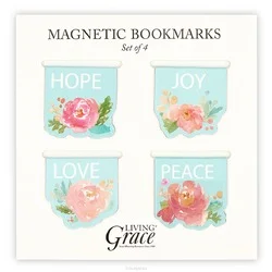 MAGNETIC BOOKMARKS (4) PEACE THAT SURPAS Seizoensaanbieding