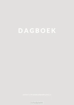 DAGBOEK DAGELIJKSEBROODKRUIMELS Hete Deal