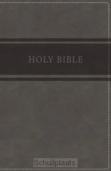 Meest Verkocht KJV - DELUXE GIFT BIBLE, GREY IMIT. LEAT