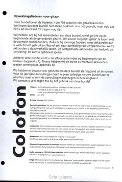 Beperkte Voorraad GITAARAKKOORDEN 38 759-770 GROTE LETTER
