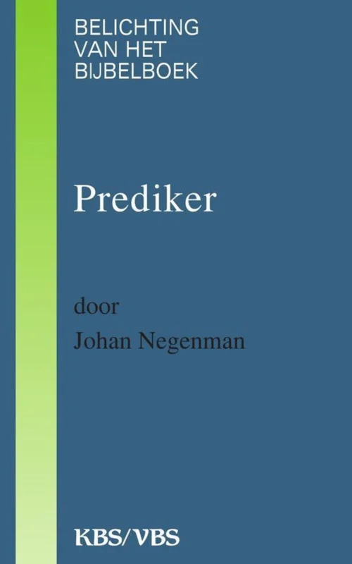 Premium Prediker / Belichting van het bijbelboek