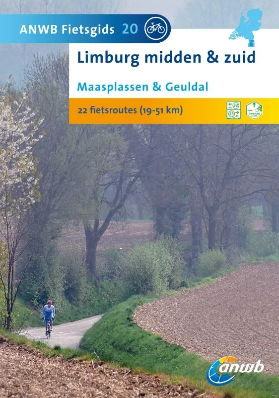 Limburg Midden en Zuid / ANWB fietsgids / 20 Flitsaanbieding