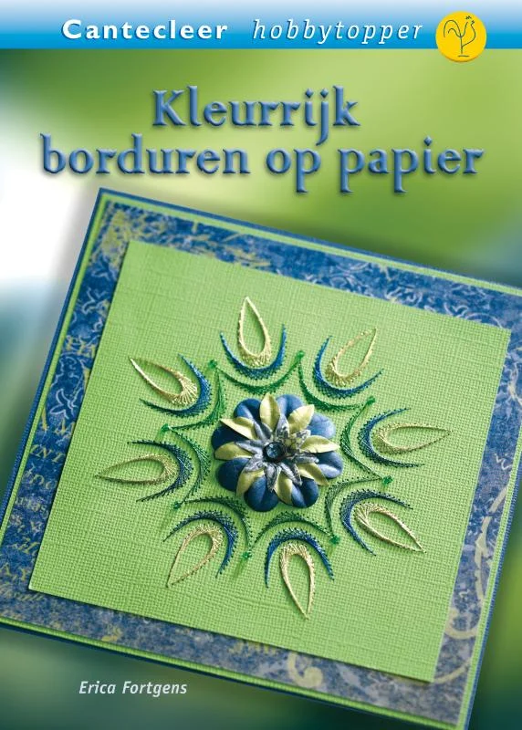 Dagaanbieding Kleurrijk borduren op papier