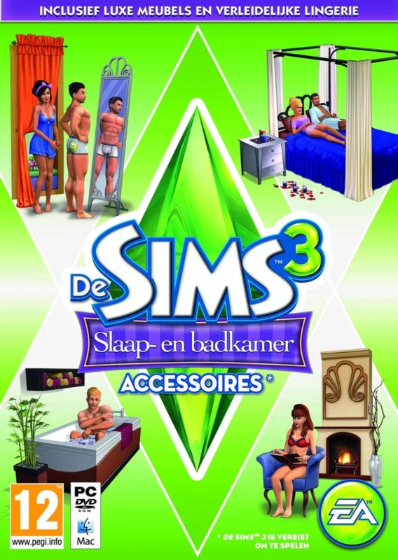 Bestseller De Sims 3: Slaapkamer + Badkamer Accessoires - Windows