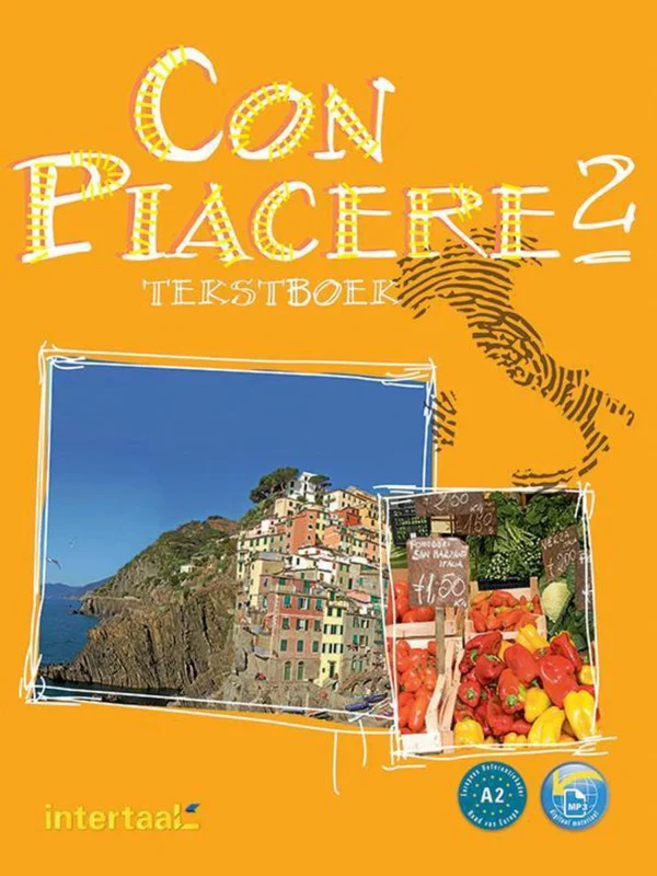 Con piacere 2 tekstboek + online-mp3's Korting
