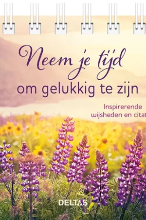 Actieprijs Neem je tijd om gelukkig te zijn