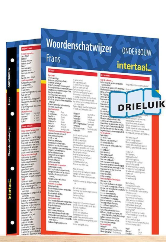 Woordenschatwijzer Frans onderbouw uitklapkaart Aanbieding