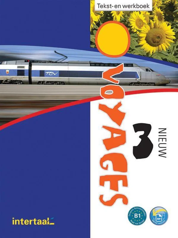 Direct Verzonden Voyages - nieuw 3 tekst-/werkboek + Intertaal Augmented