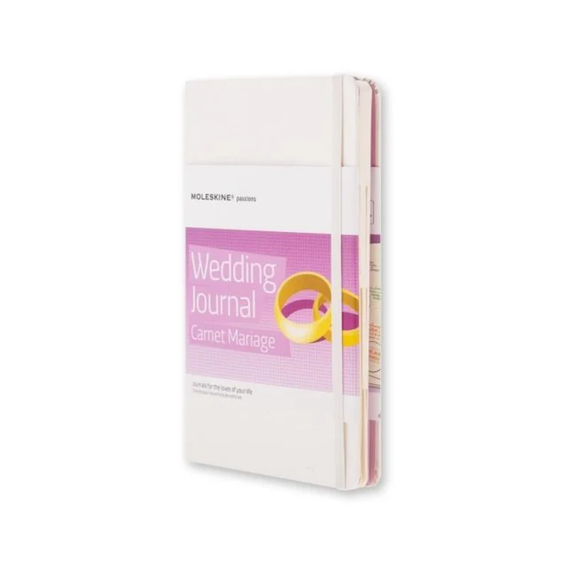 Seizoensaanbieding Moleskine Passion Journal Trouwplanner Hard cover - Large
