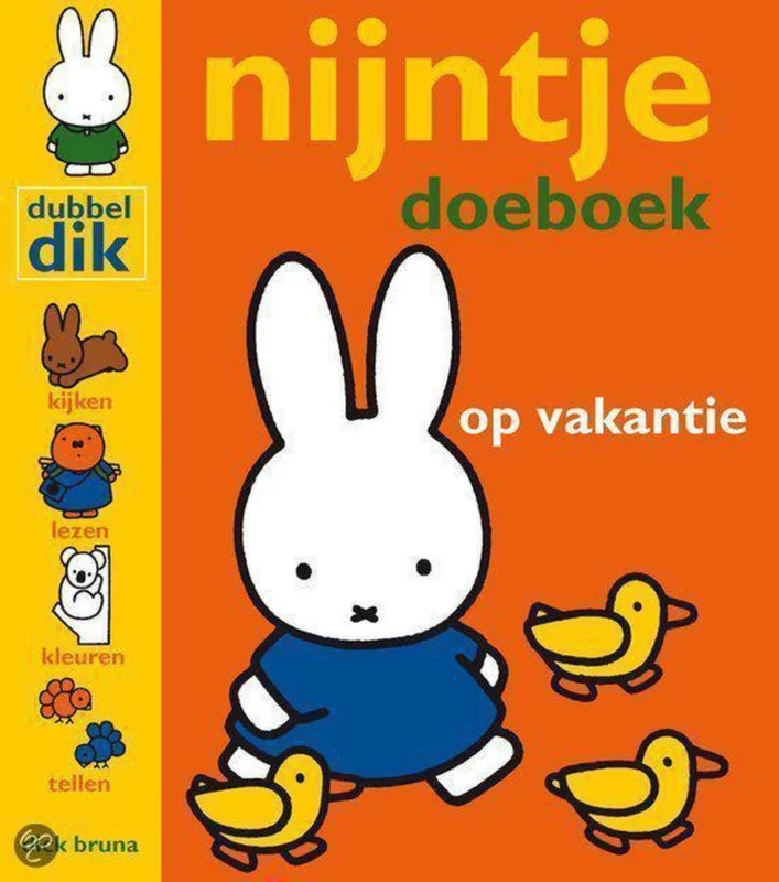 Nijntje Doeboek / Op Vakantie Direct Beschikbaar