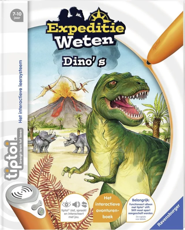 Bestel Nu tiptoi® boek Expeditie weten Dino´s - Ravensburger - Leersysteem