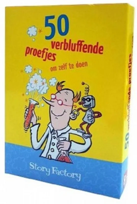 50 verbluffende proefjes om zelf te doen Bestel Nu