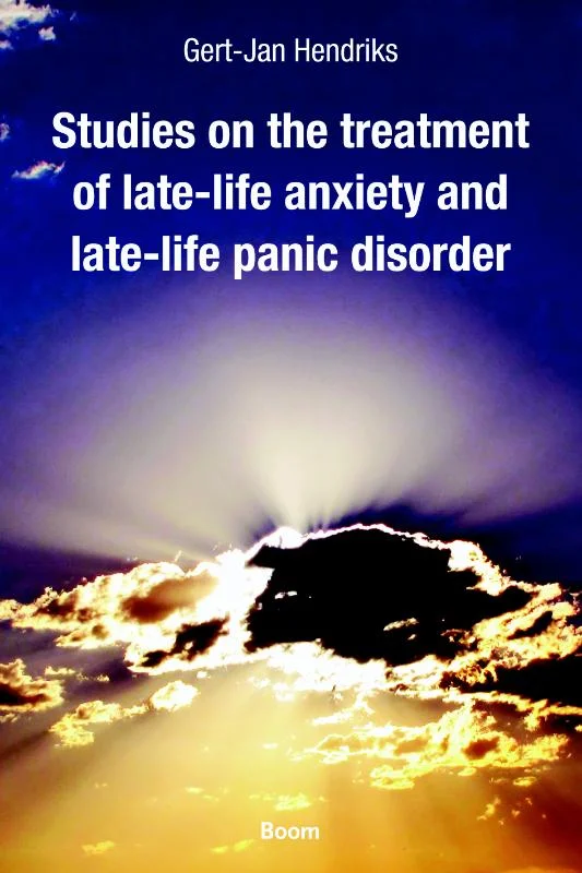 Studies on the treatment of late-life anxiety and late-life panic disorder Gratis Verzending