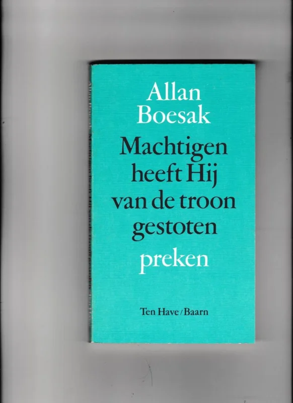 Finale Uitverkoop Machtigen heeft hij van de troon gestoten