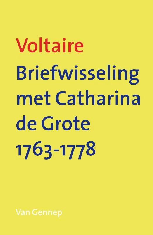 Koopje Briefwisseling met Catharina de Grote 1763-1778