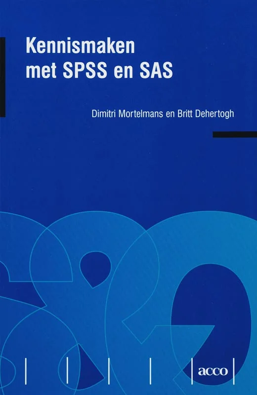 Fabrieksprijs Kennismaken met SPSS en SAS