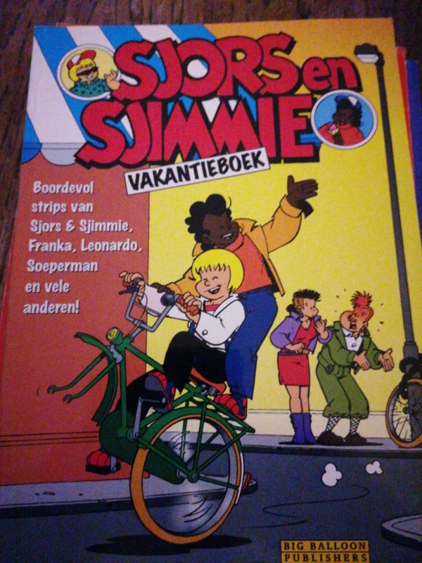 Gecertificeerd Sjors en Sjimmie vakantieboek 2004