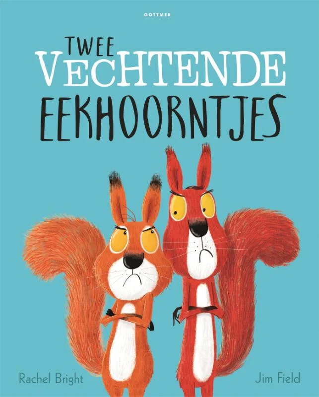 Bestel Nu Twee vechtende eekhoorntjes