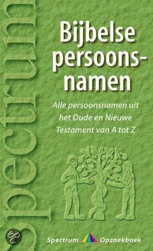Lage Kosten Bijbelse persoonsnamen van A tot Z / Spectrum opzoekboek