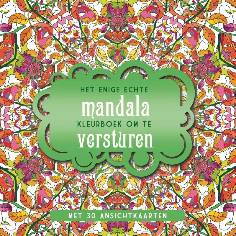 Op = Op Het enige echte mandalakleurboek om te versturen