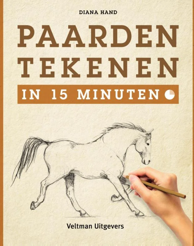 Paarden tekenen in 15 minuten Exclusieve Aanbieding