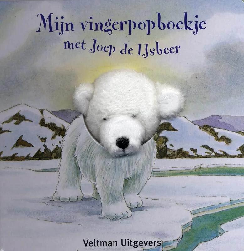 Aanbieding Mijn vingerpopboekje met Joep de ijsbeer