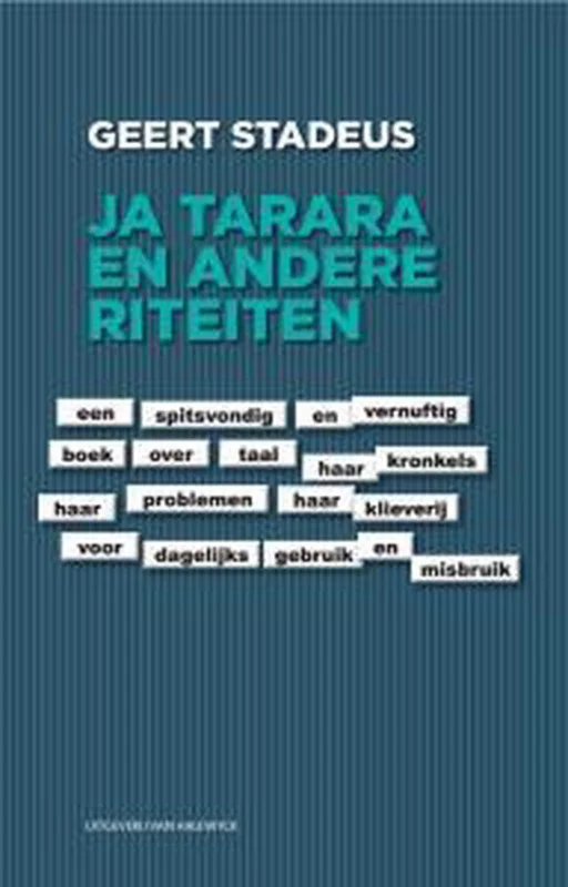 Ja tarara en andere riteiten Superprijs