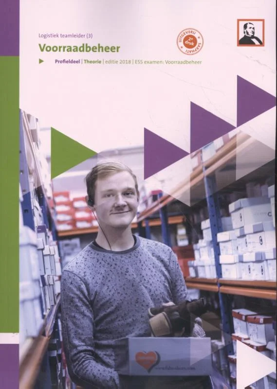 Voorraadbeheer logistiek teamleider 3 Theorieboek Gereduceerde Prijs