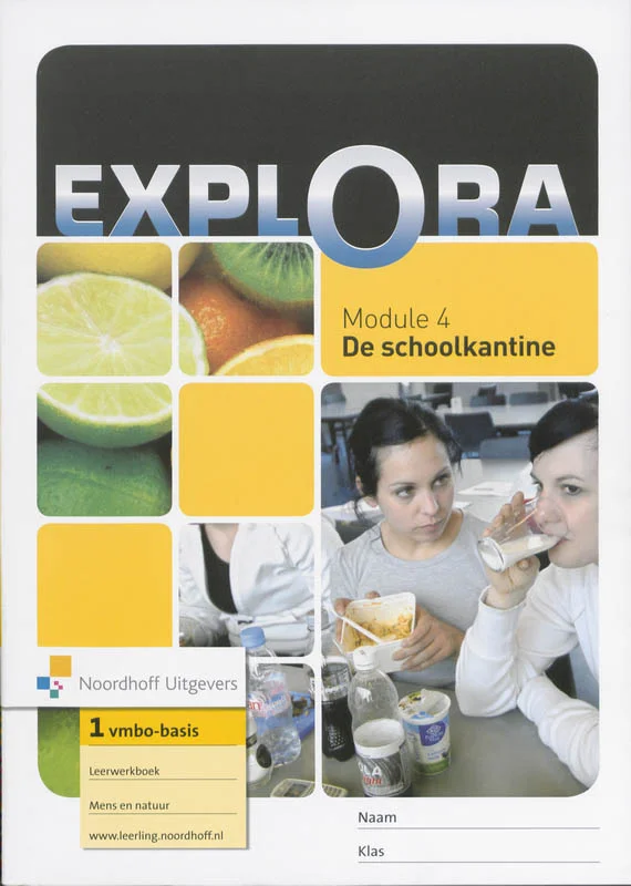 Weekendaanbieding Explora vmbo basis 1 Module 4 De schoolkantine