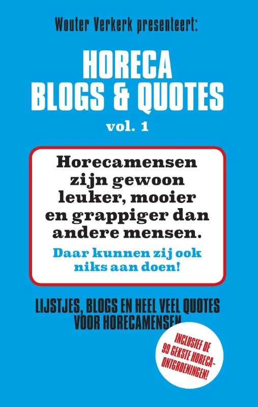 Rechtstreeks Van De Fabrikant Horeca Blogs en Quotes / 1 / Horeca Blogs en Quotes / 1
