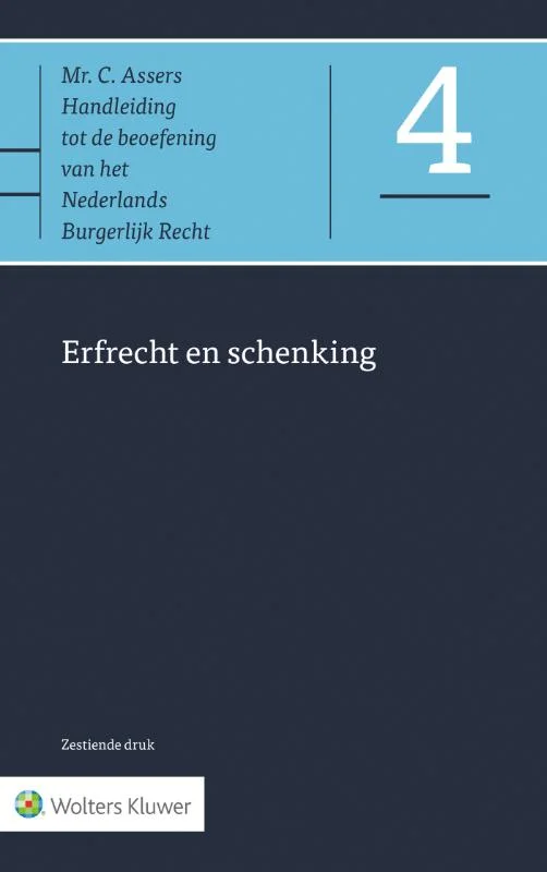 Erfrecht en schenking / Asser-serie / 4 Speciale Aanbieding