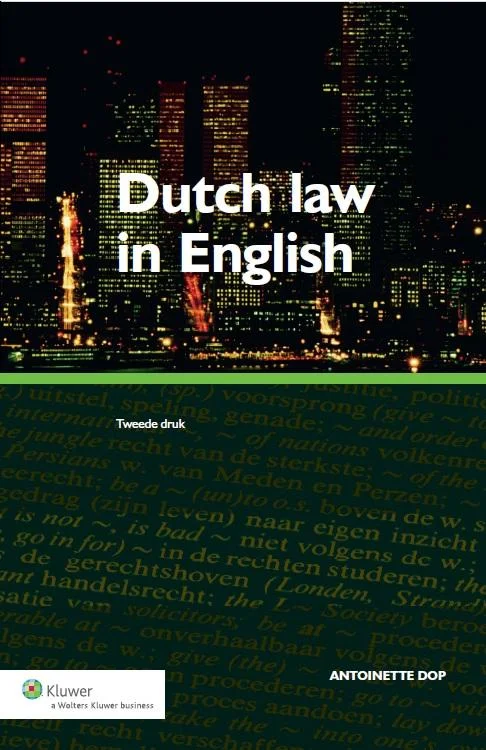 Betaalbaar Dutch law in English